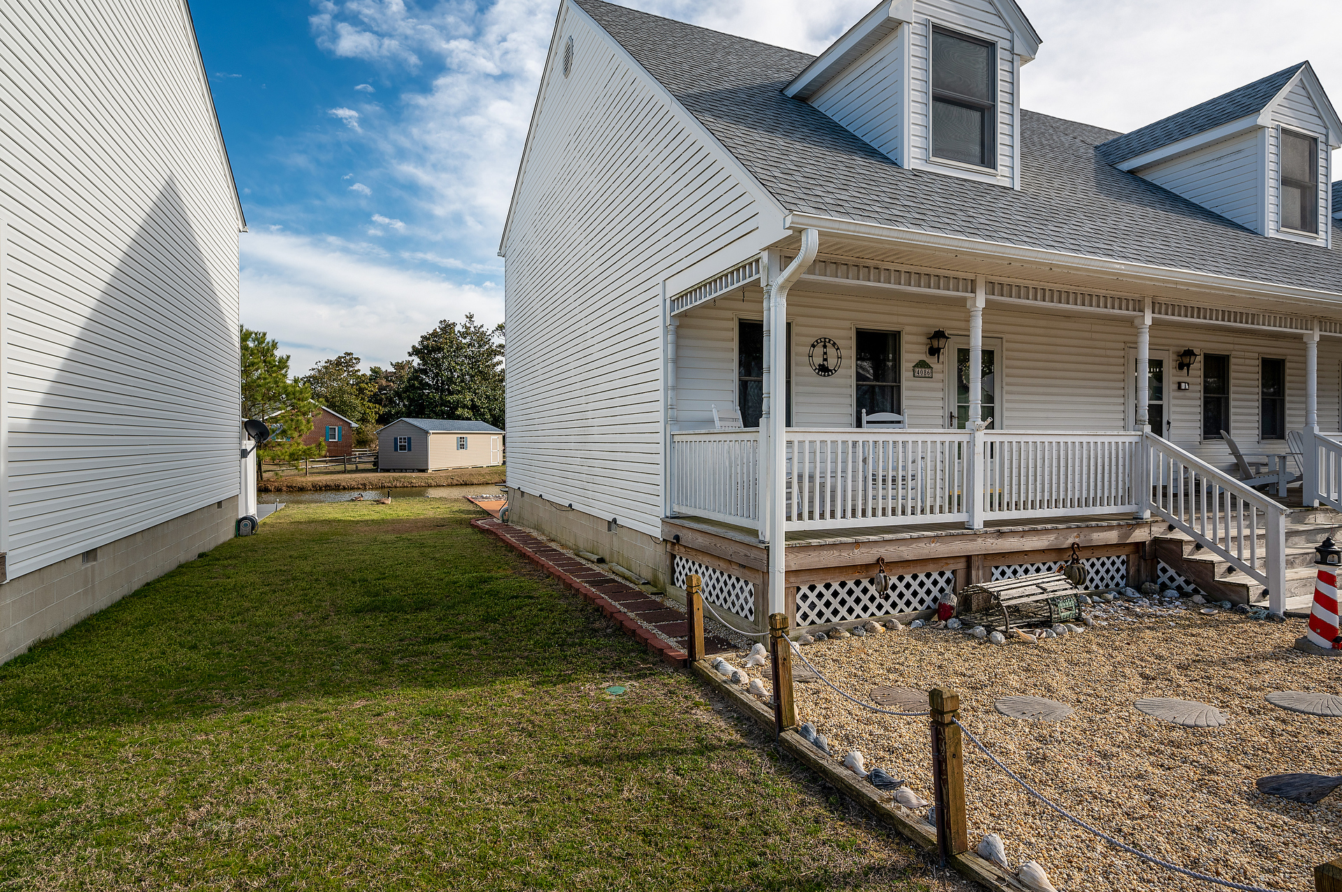 Beautifully landscaped and loved.