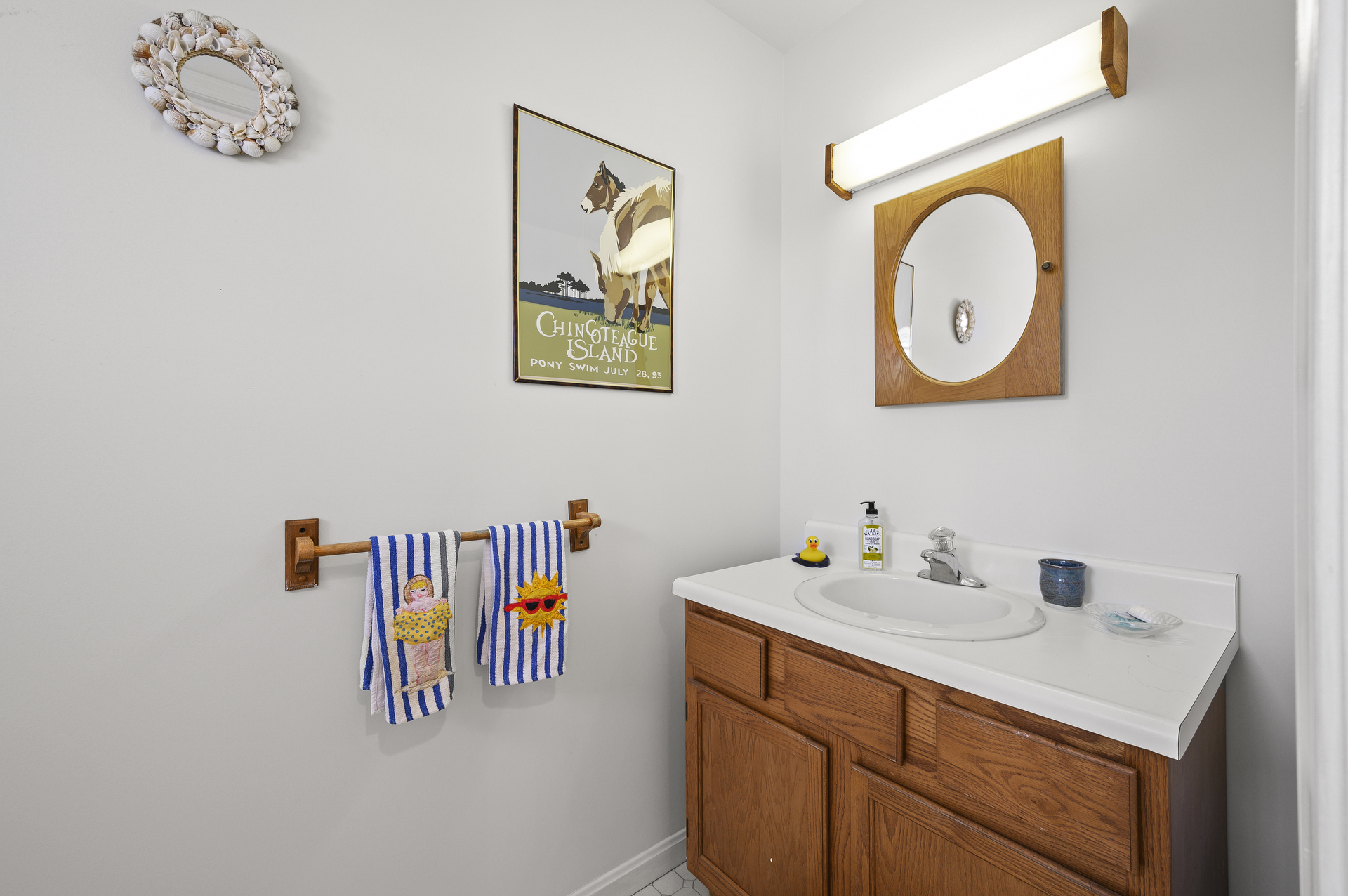 Half Bath on 1st Floor.