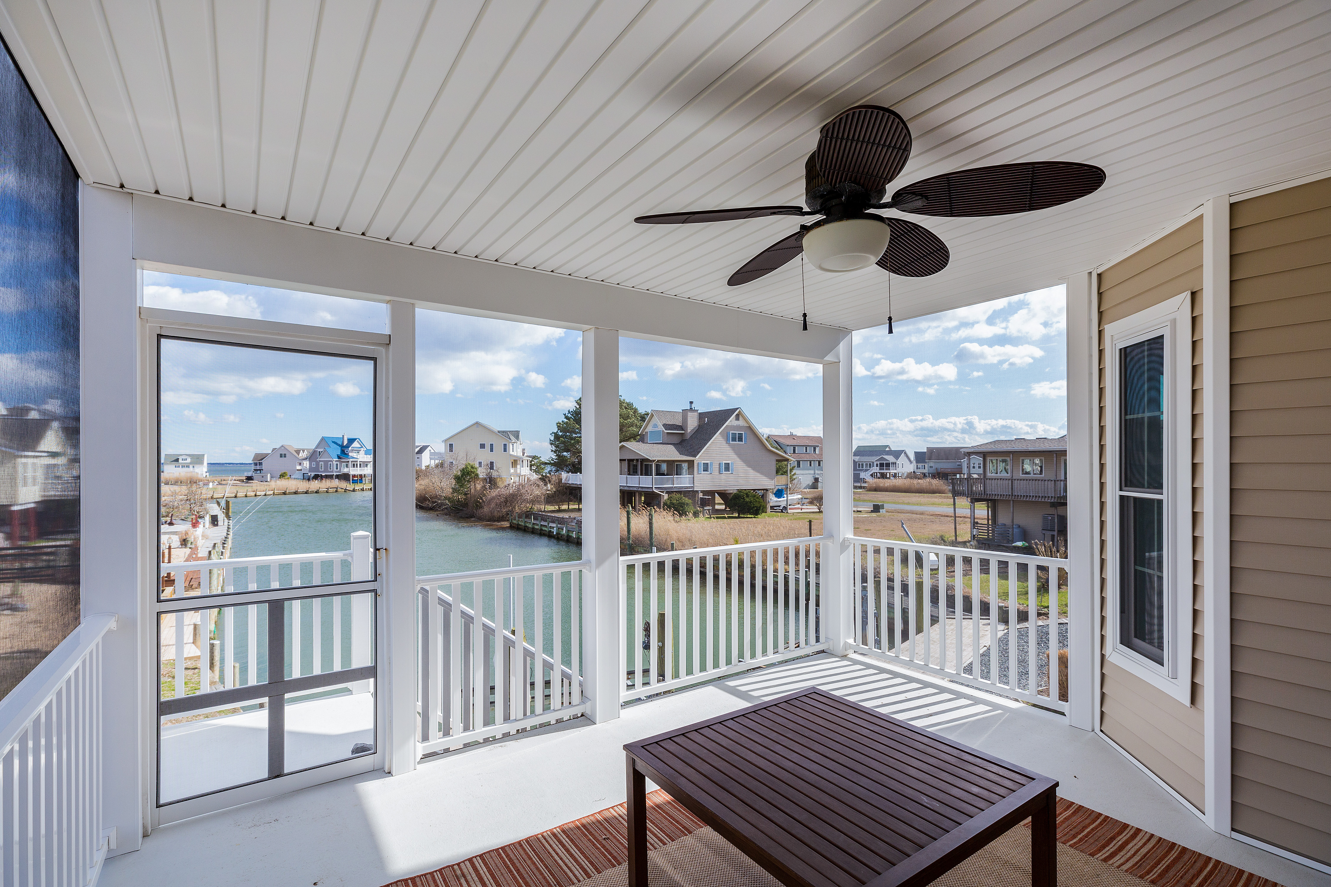 Watch the Herons & Egrets fish for their morning meal in the Canal.