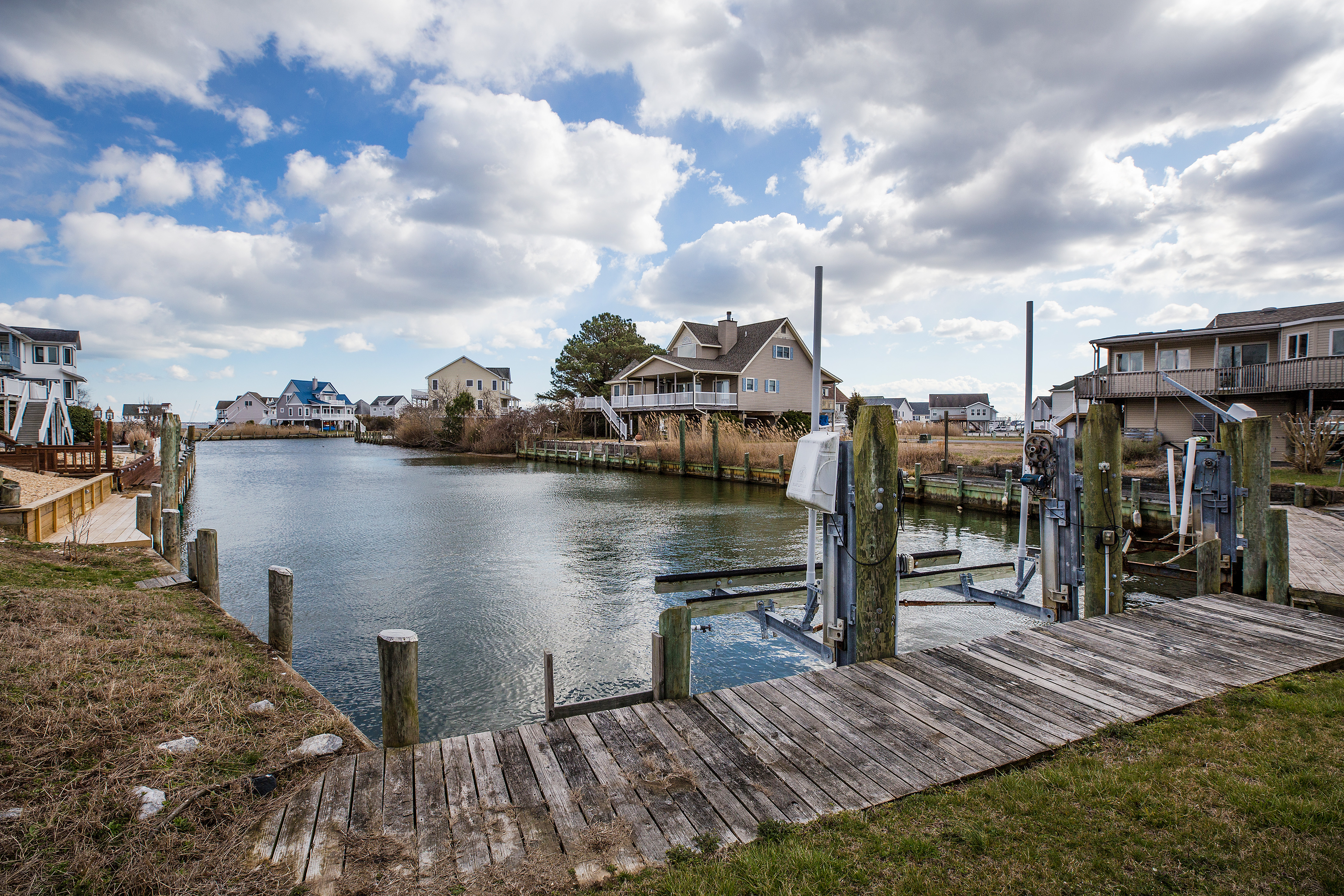 Catch your own crabs from your Private Canalfront Dock.