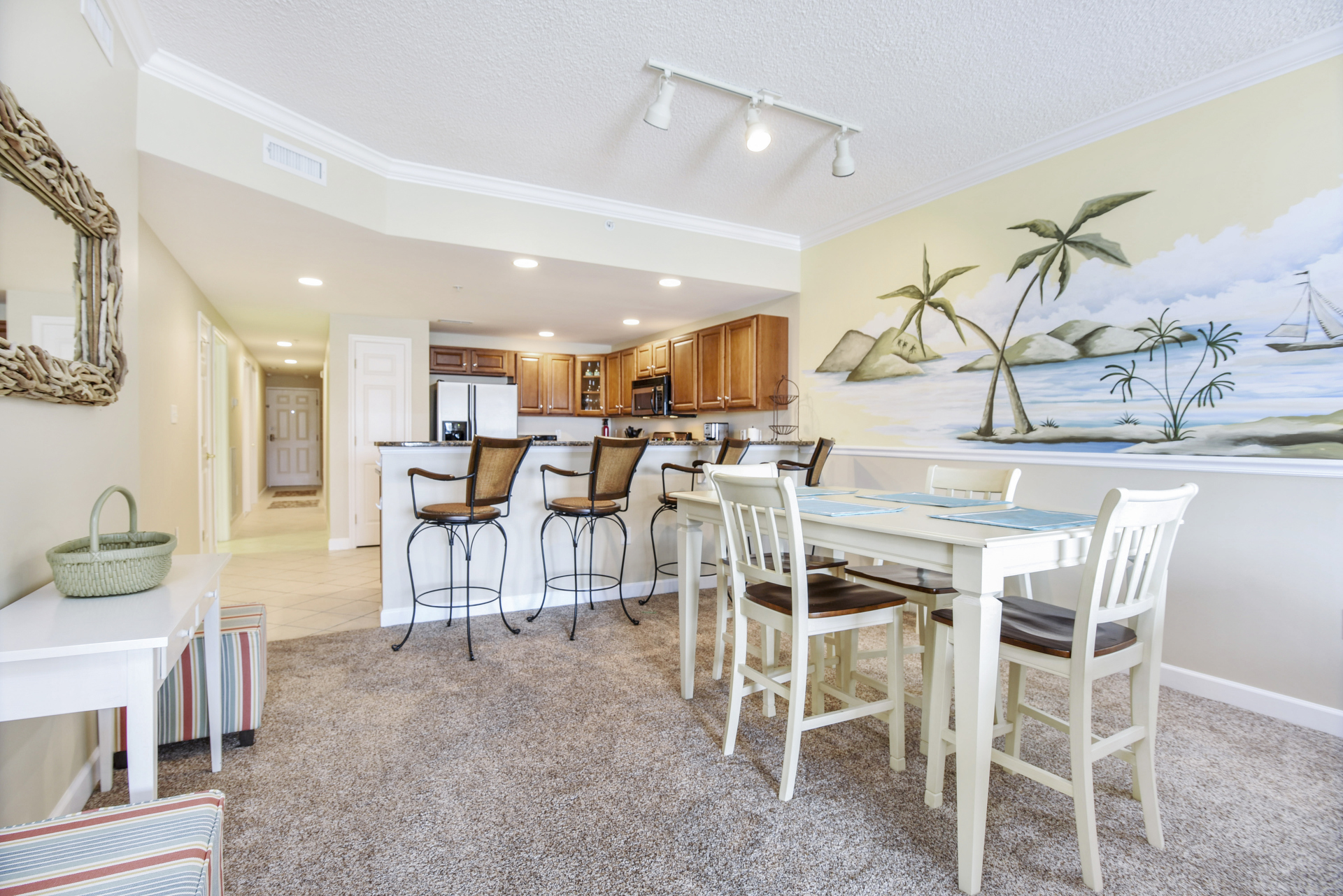 The perfect Open Floor Plan to spend time with Family & Friends.