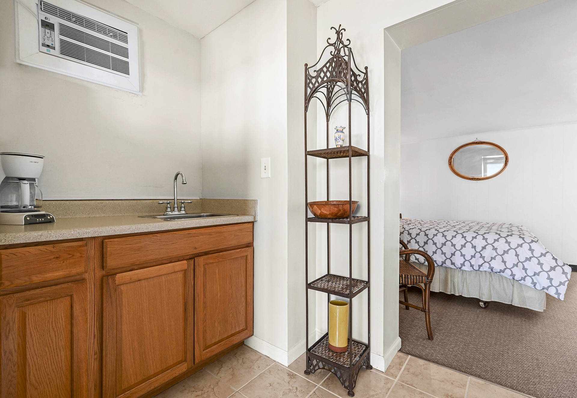 The Kitchenette has all you need for a quick bite before hitting the Beach.