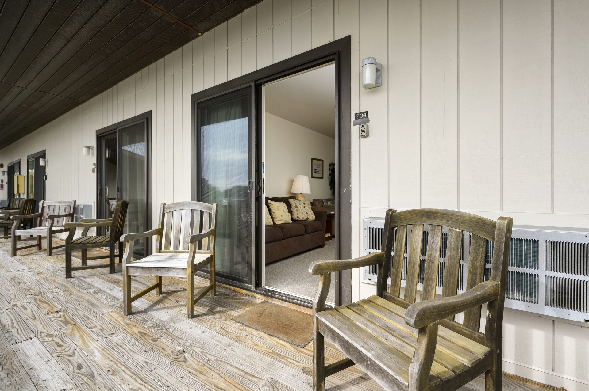 Sit a spell and enjoy the Views and take in that salty, sweet sea breeze.