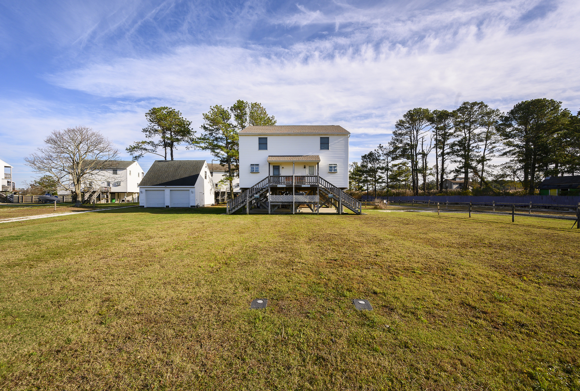 Tons of space to run around and chase Lightening Bugs.