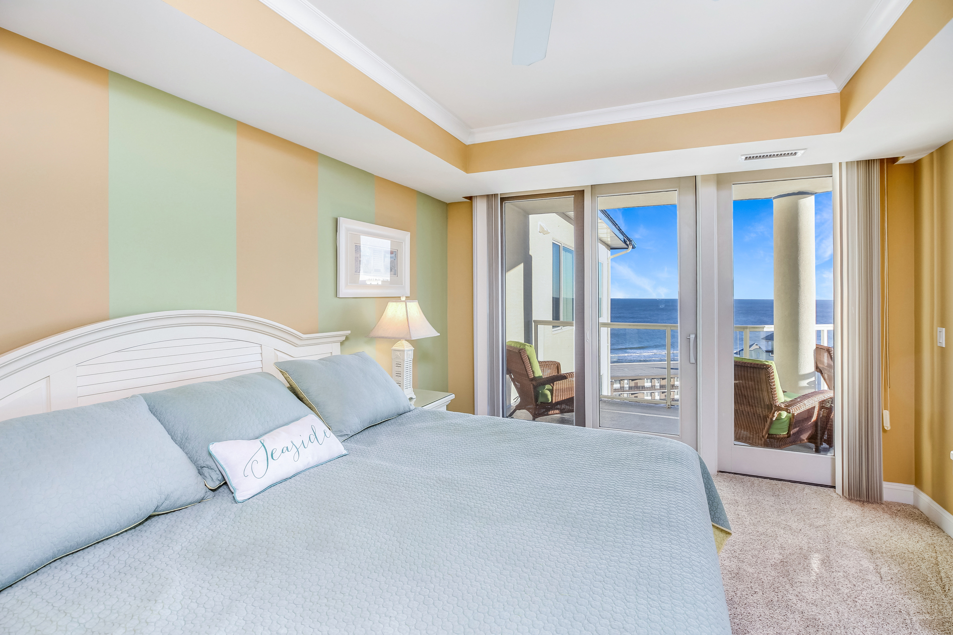 Sneak out and take in sunrise over the Ocean while everyone else slumbers.