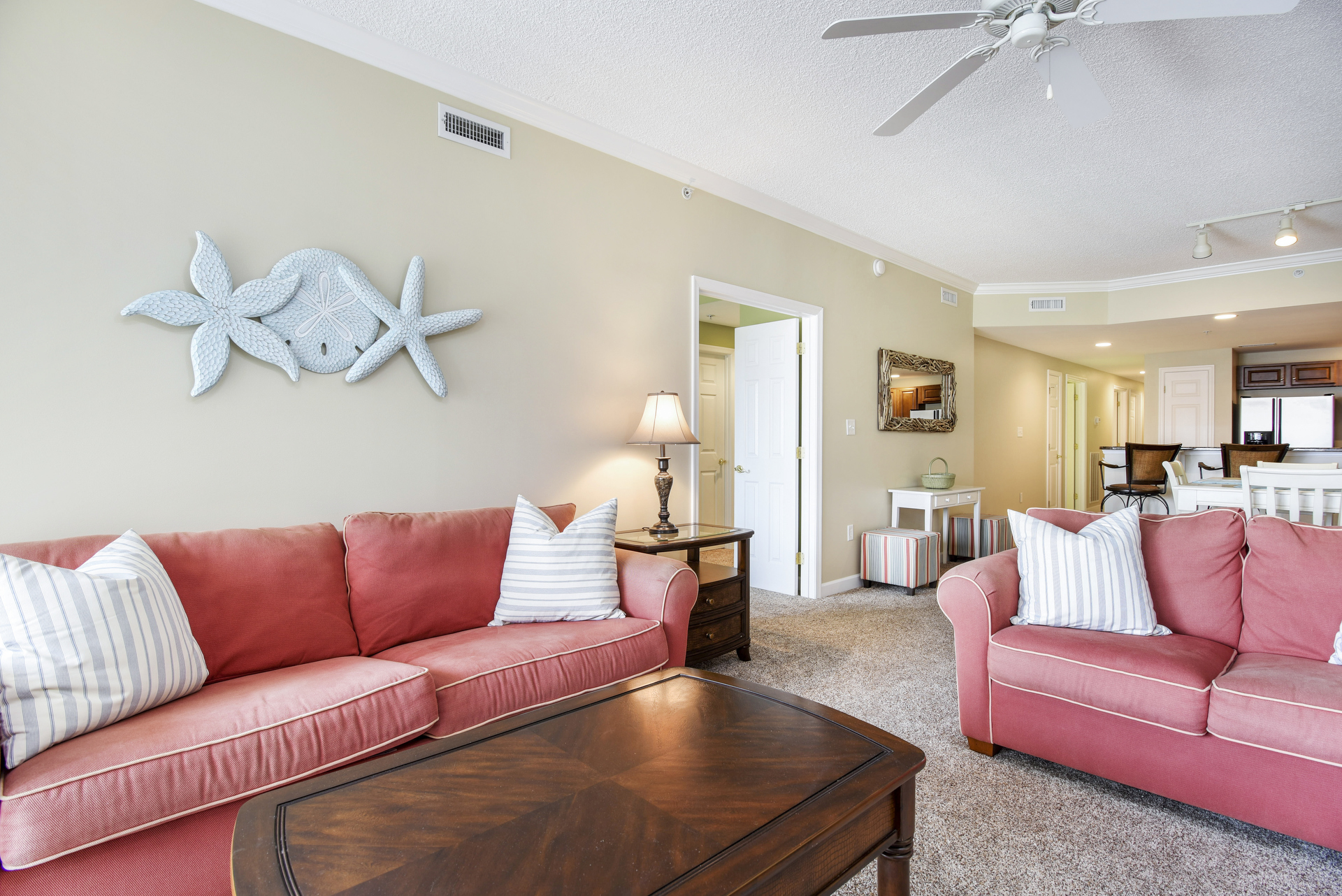 Beautifully furnished and well-appointed in tasteful Coastal Decor.