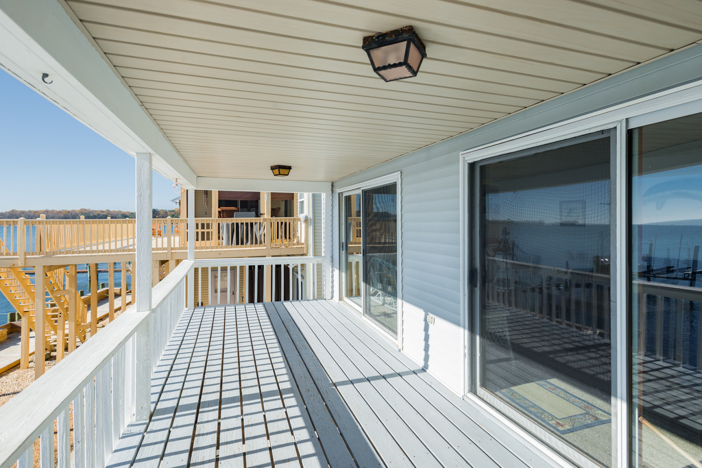 Many furnished decks make enjoying a cocktail on the water extra special.