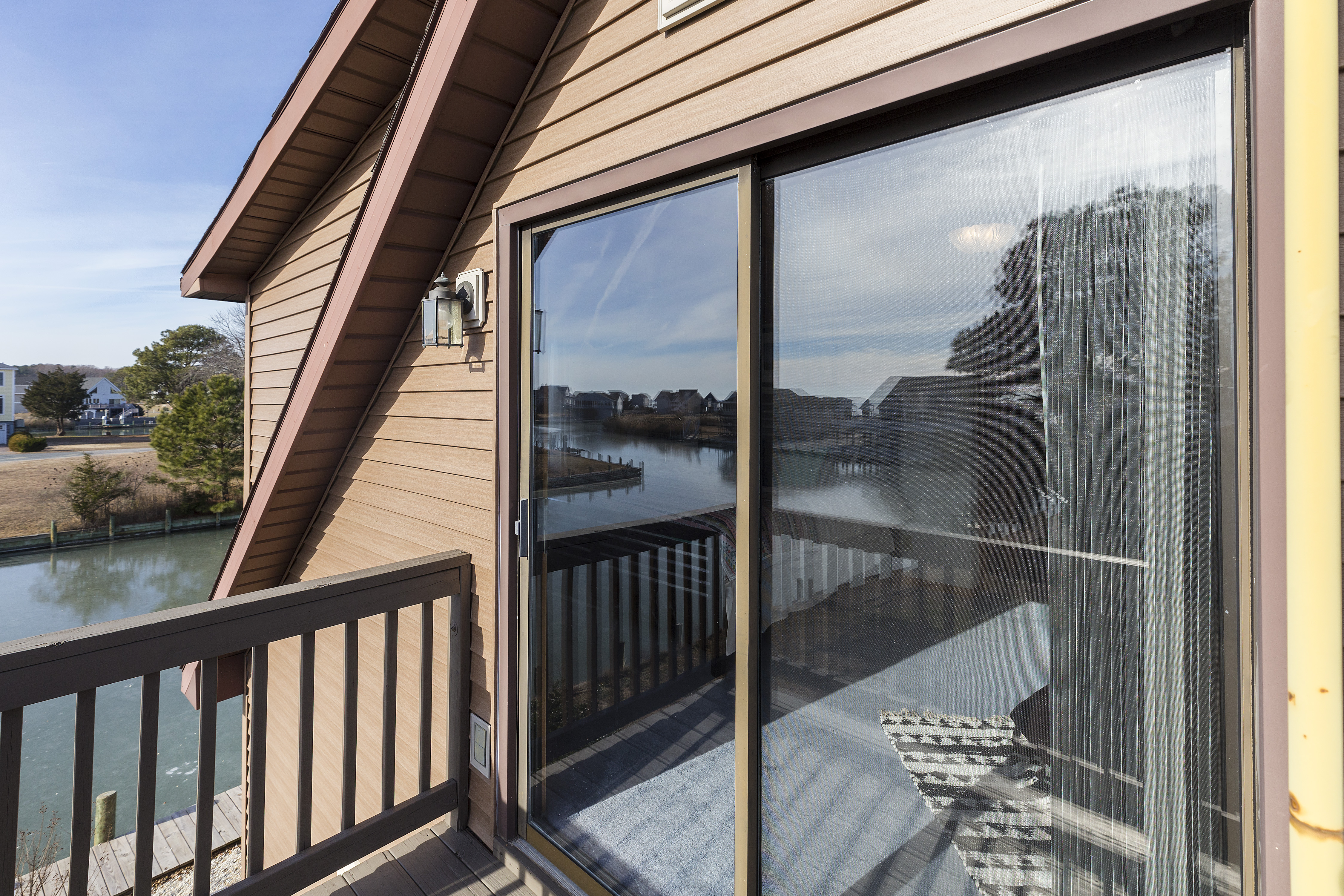 Catch sunrises on the Private Balcony off the Master Bedroom.