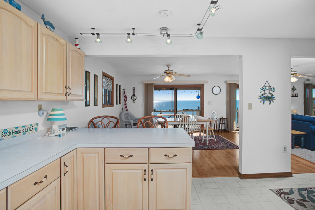 Imagine enjoying THIS view while cooking dinner.