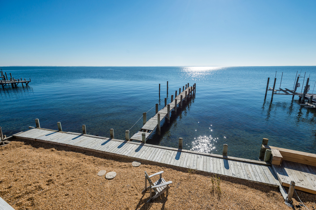 Catch small Sand Sharks right from your dock at night.