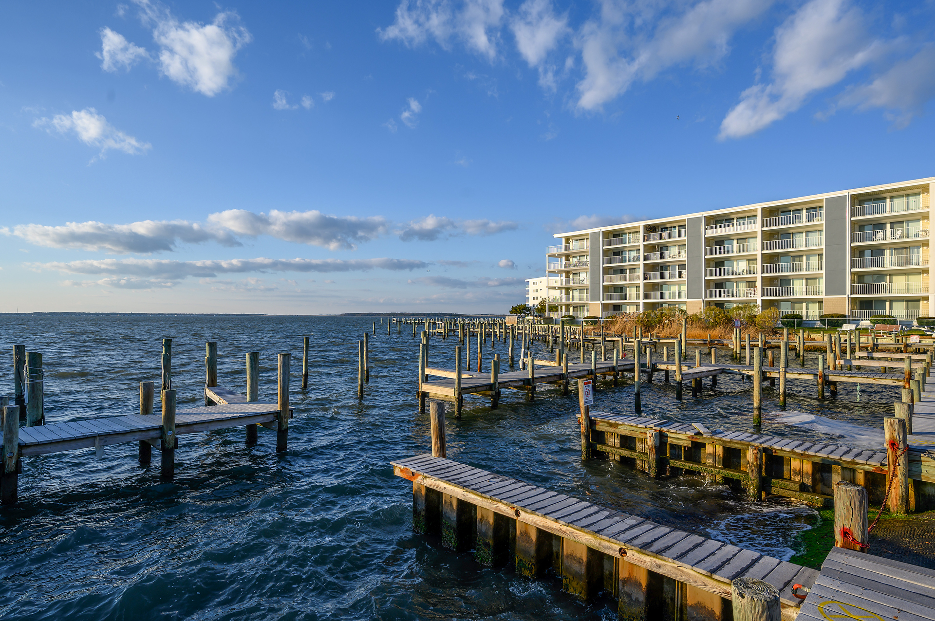 Arrange for a Boat Slip prior to your arrival and bring the Boat.