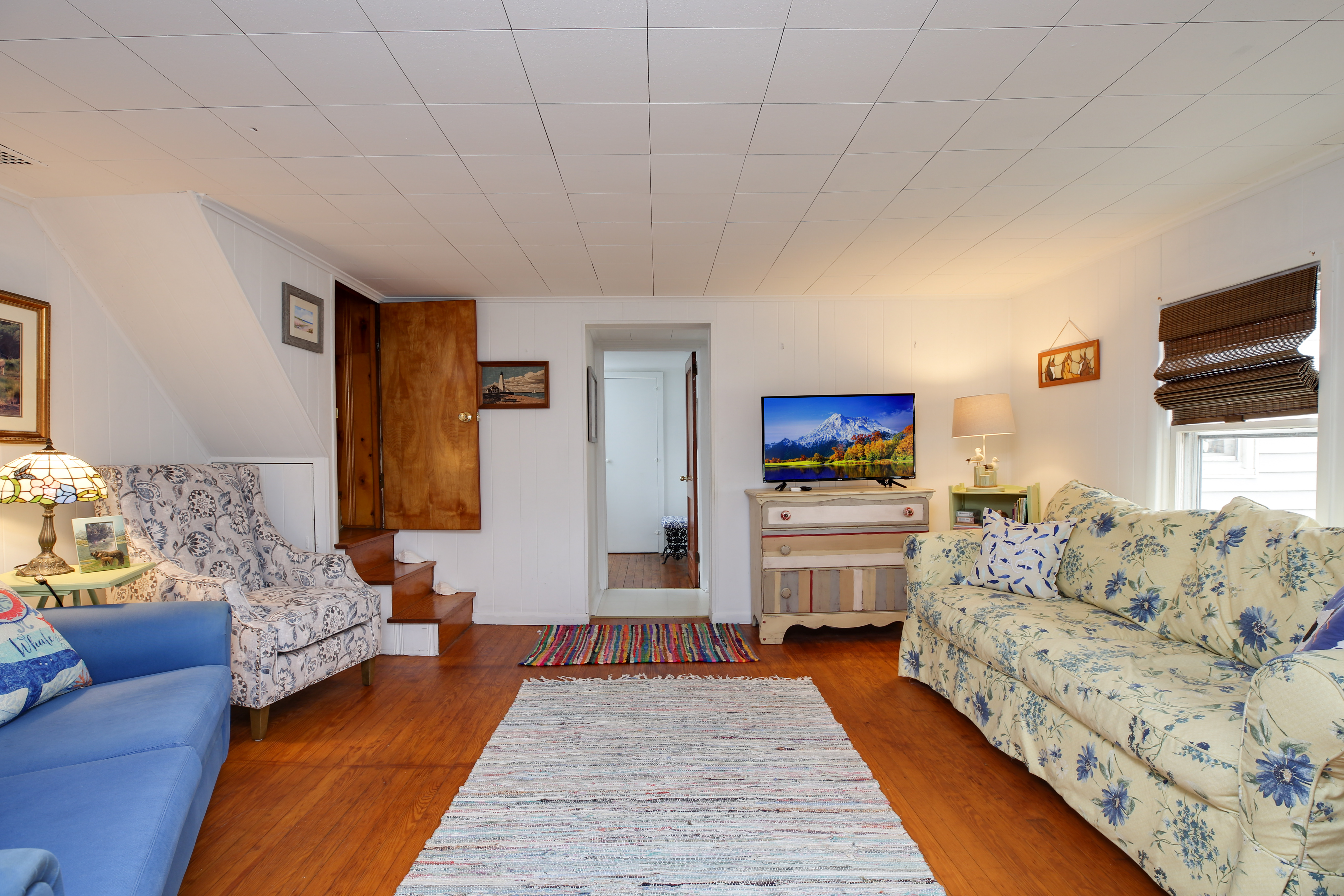 These gorgeous Hardwood Floors are a reminder of a bygone era.