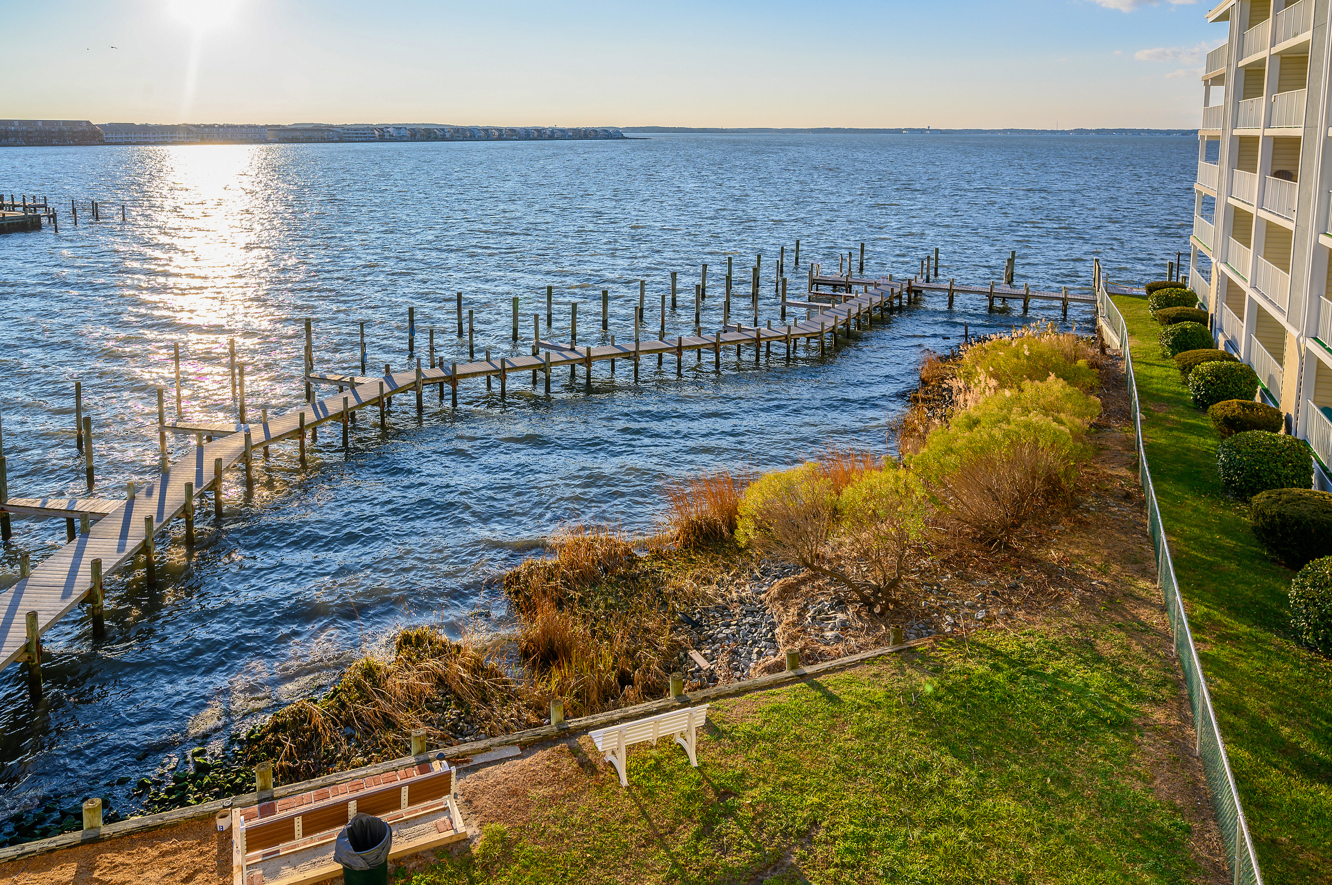 Bradley on the Bay has a Private Pier with Dockage - must arrange prior to Visit.