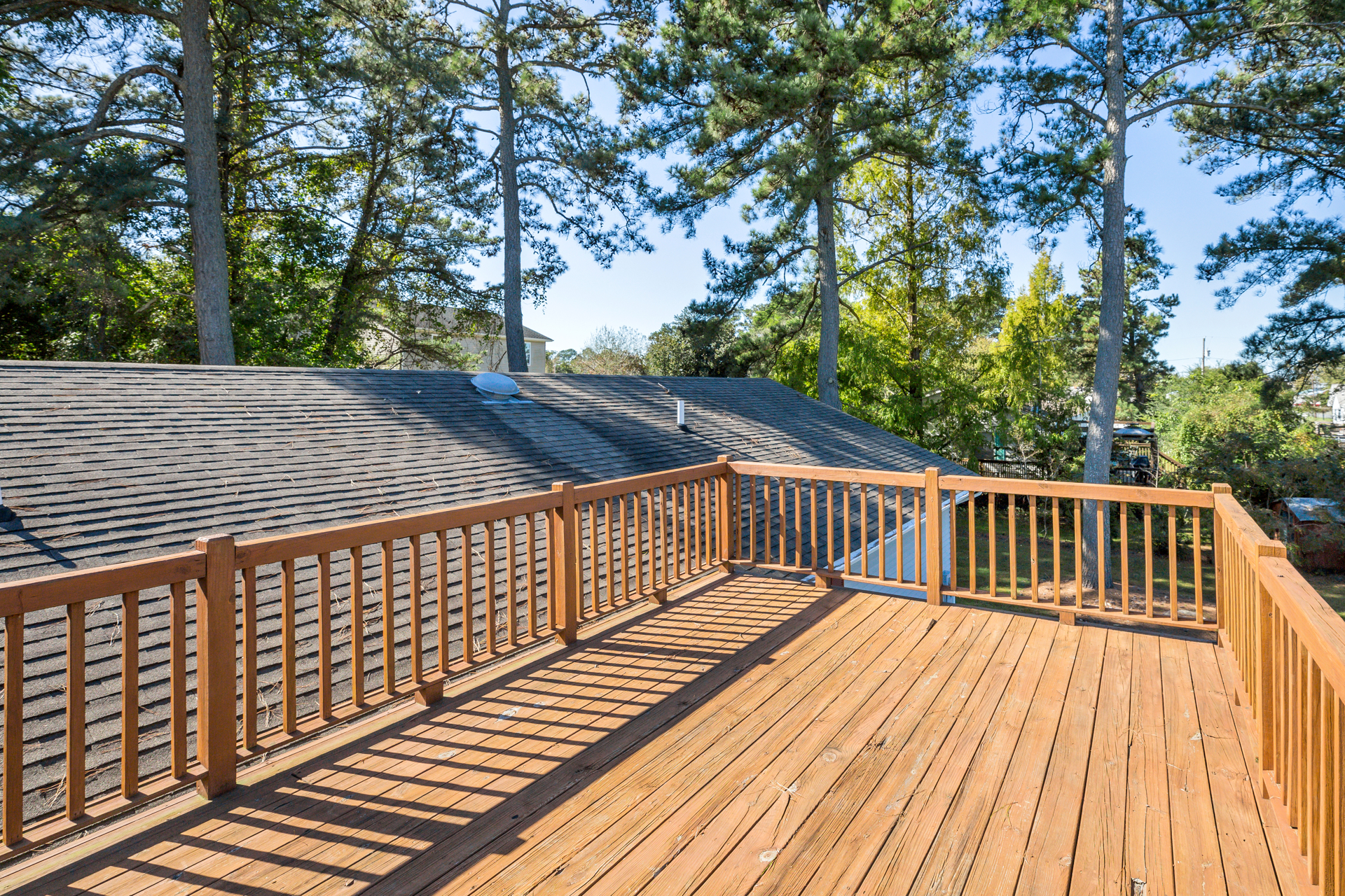 The furnished Rooftop Deck is always fun to hang out on.