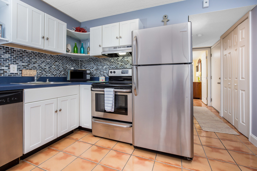 The Chef in the family will love the Stainless Appliances.