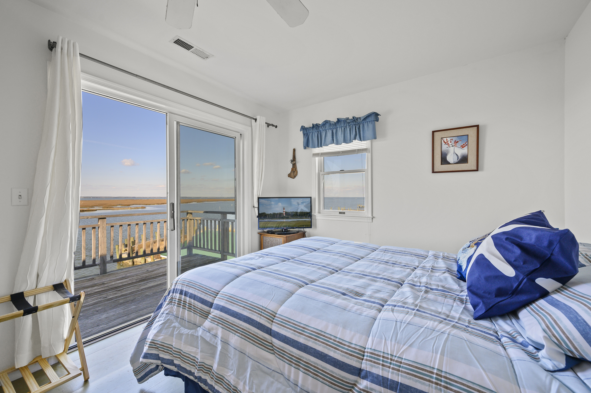 Bedroom 2 also has a comfy Queen Bed.