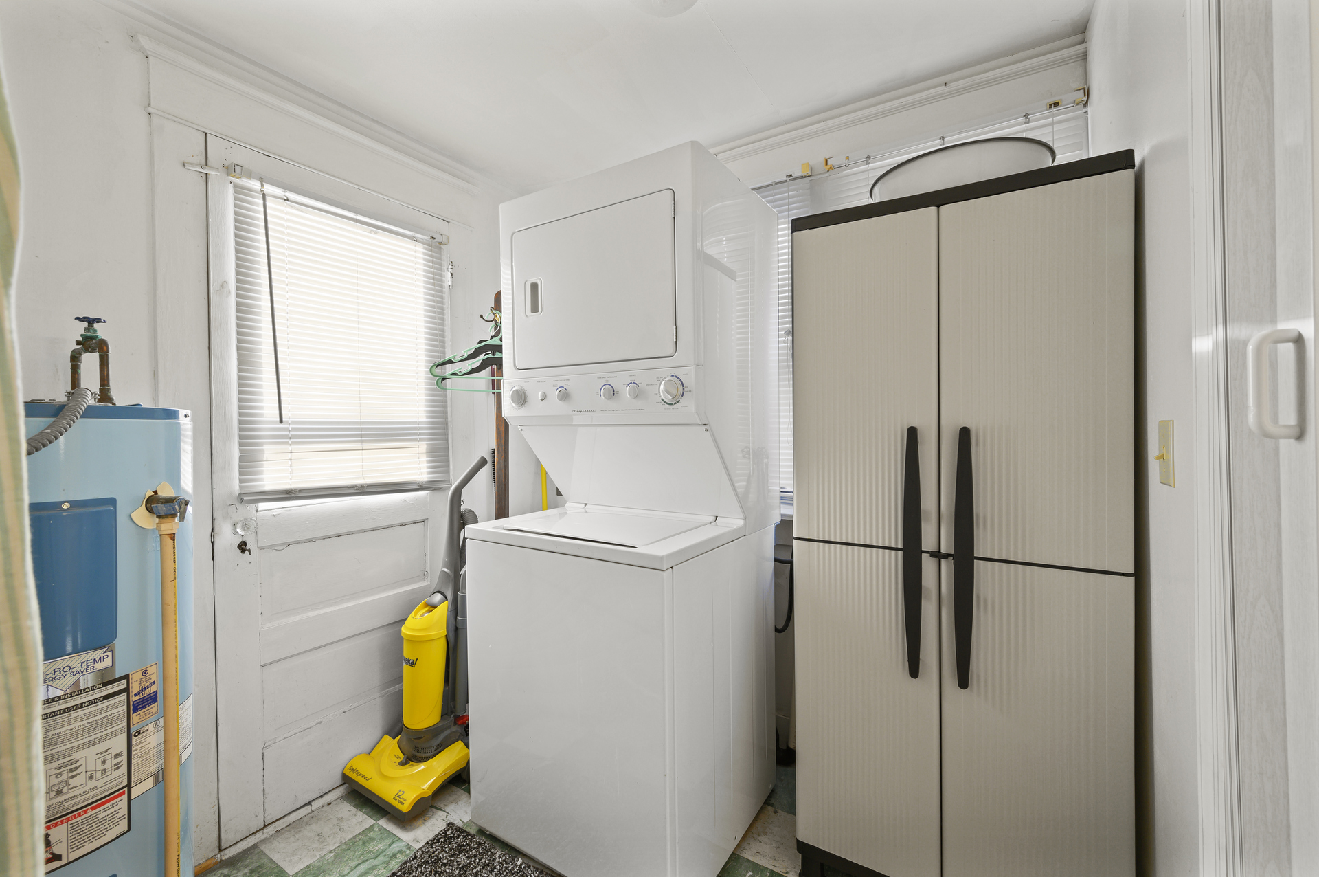 Utility Room with Washer & Dryer will come in handy!