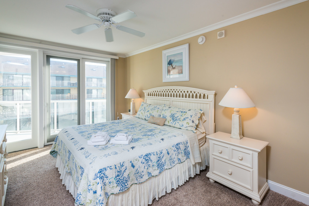 Junior Primary Bedroom with King and private bath.