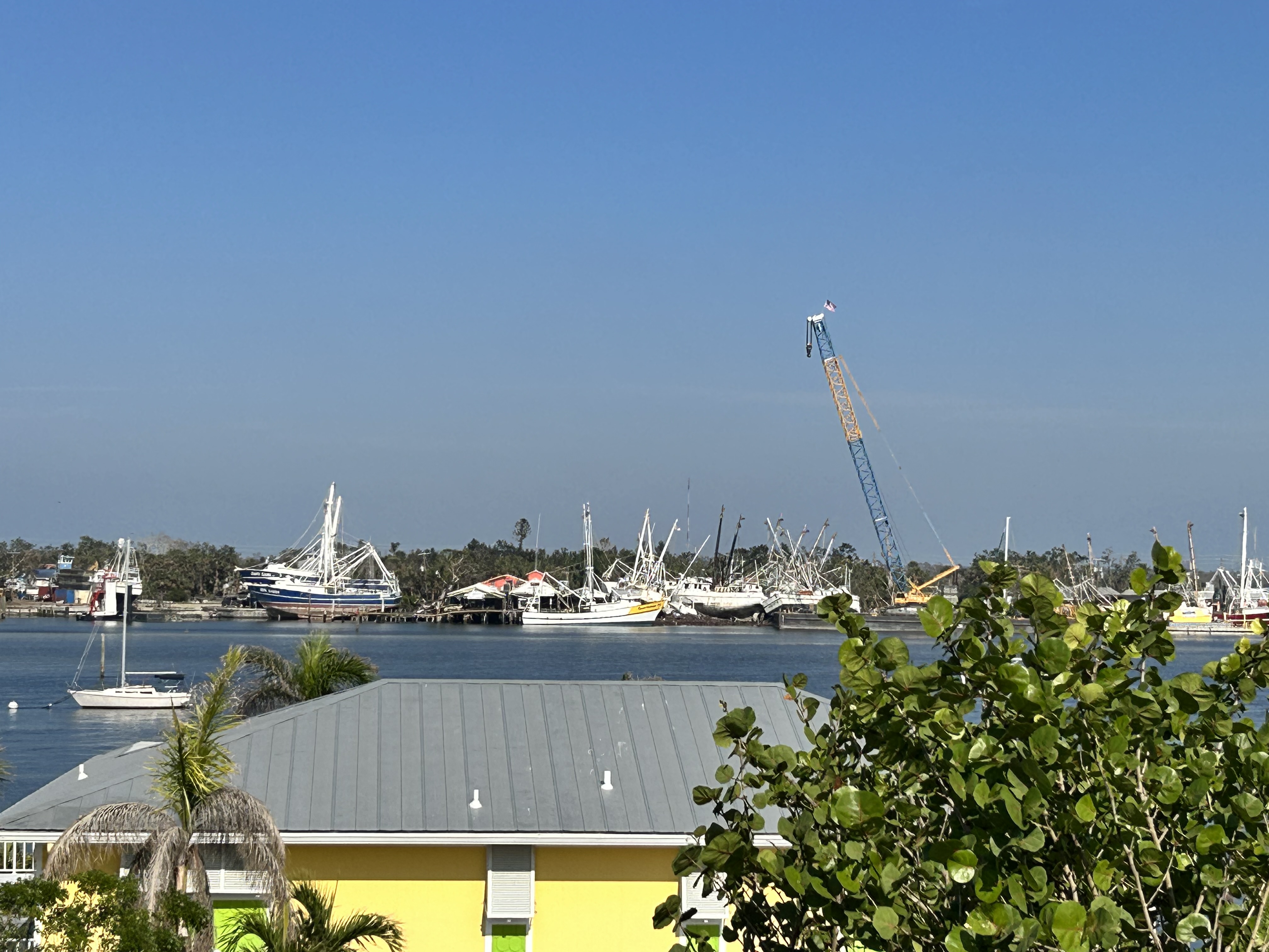 Post Hurricane- Top Deck View