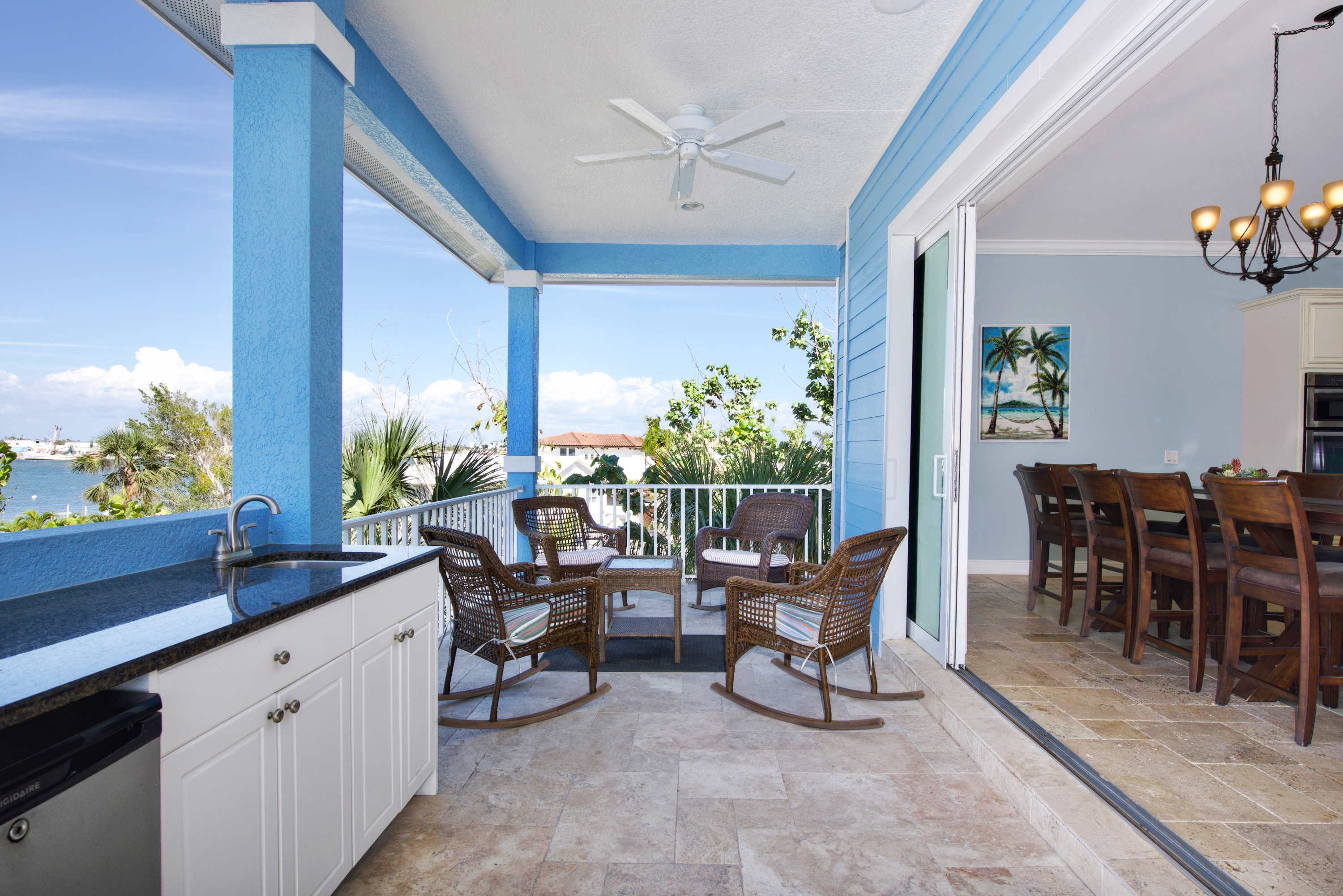 Terrace 2nd floor 6 months post Hurricane