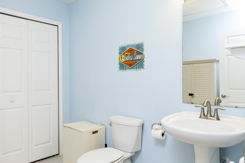 half bath/laundry 2nd floor