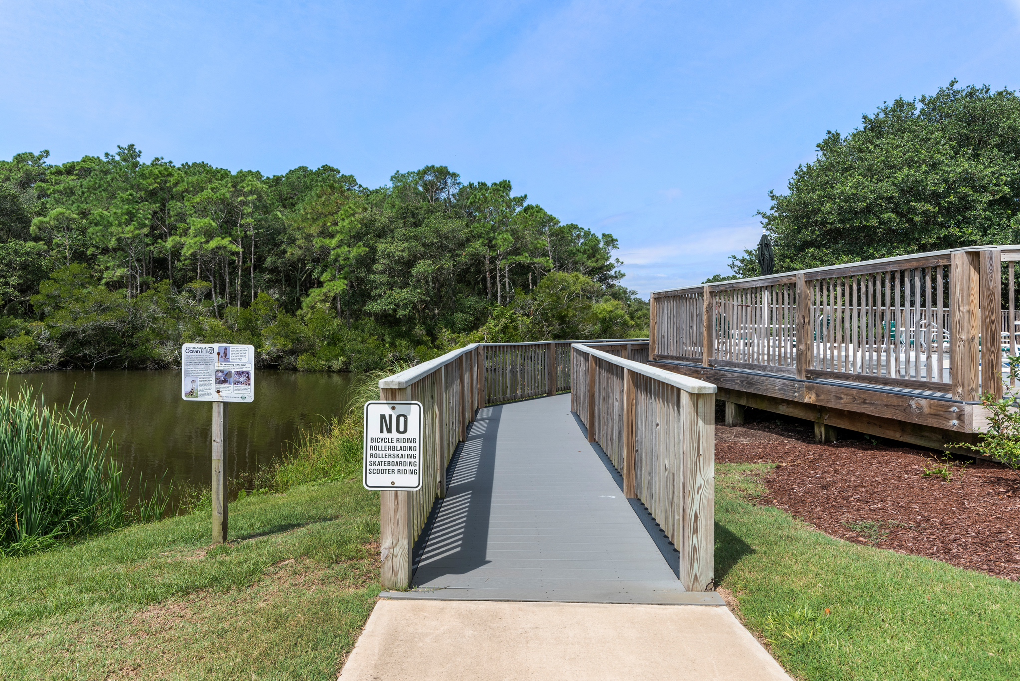 The Villages at Ocean Hill | Soundfront Complex - Crystal Lake Walking Trail