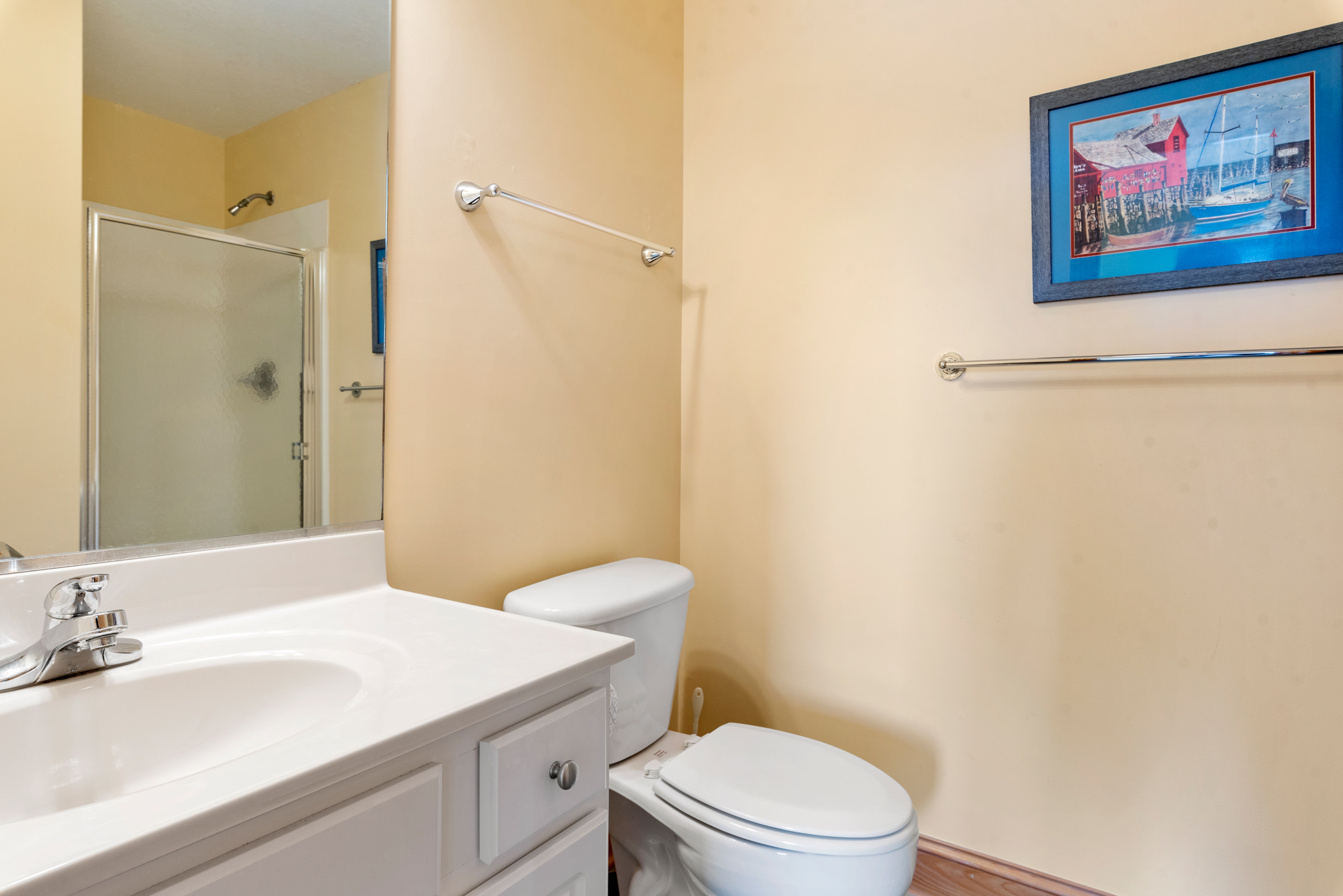 JR50: 400 Feet To The Beach | Mid Level Bedroom 3 Private Bath