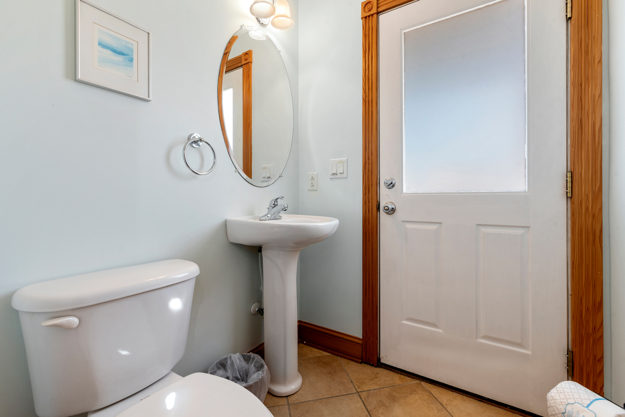 JR50: 400 Feet To The Beach | Bottom Level Half Bath
