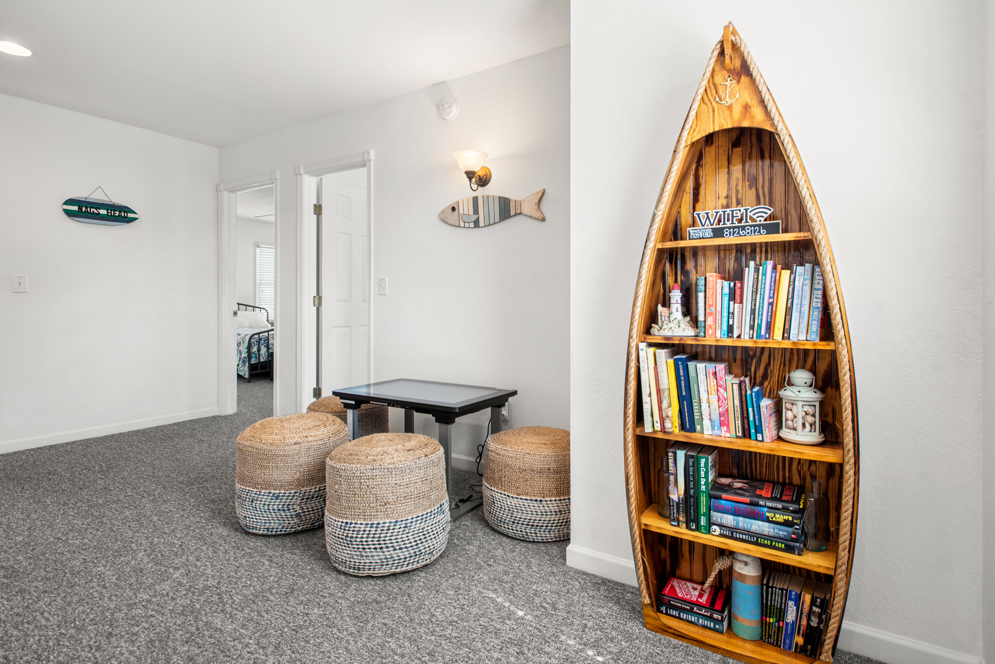 SN07: Summer Rental | Mid Level Den w/ Electronic Gaming Table