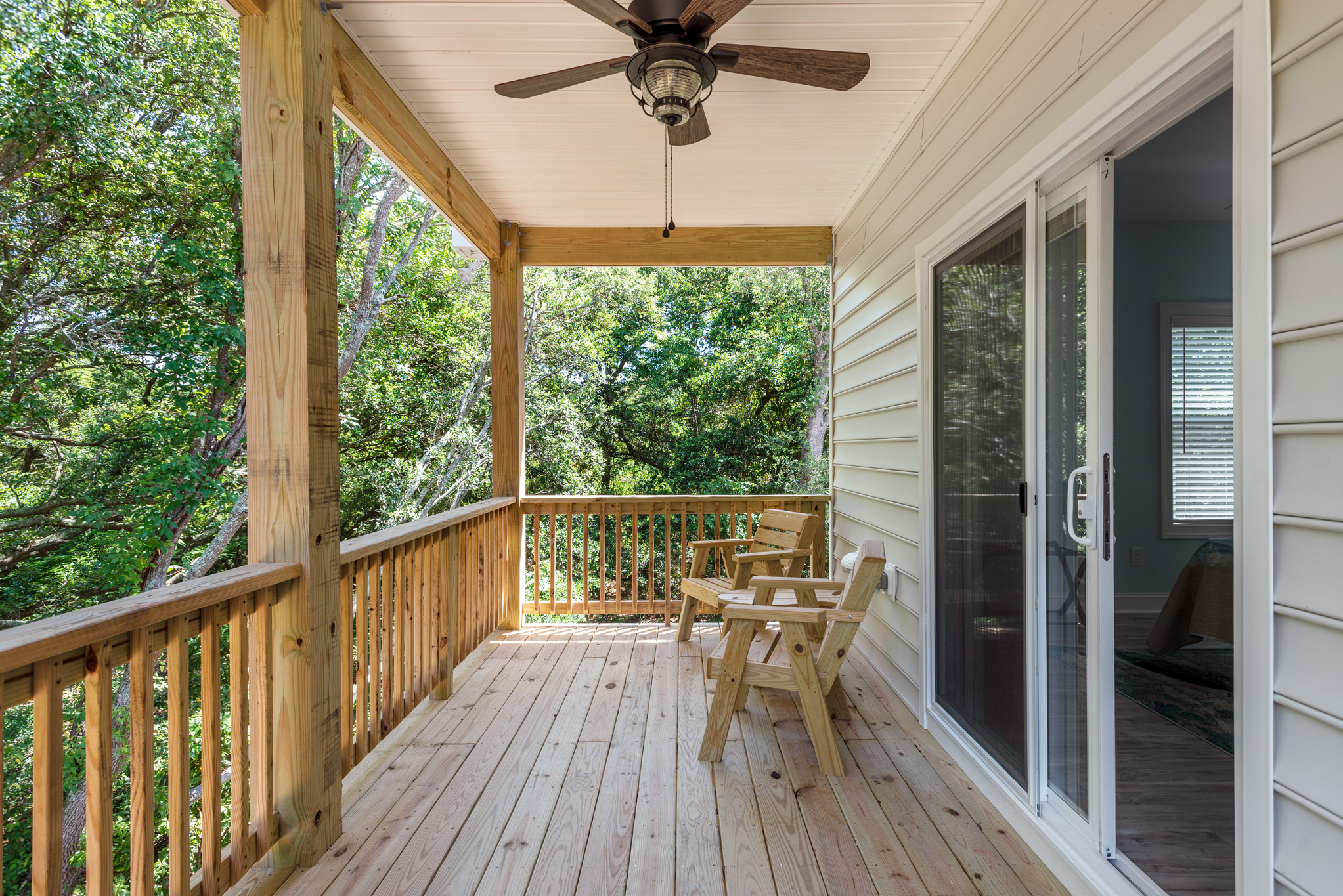 JR9706: Tranquility Cove | Top Level Bedroom 1 Porch