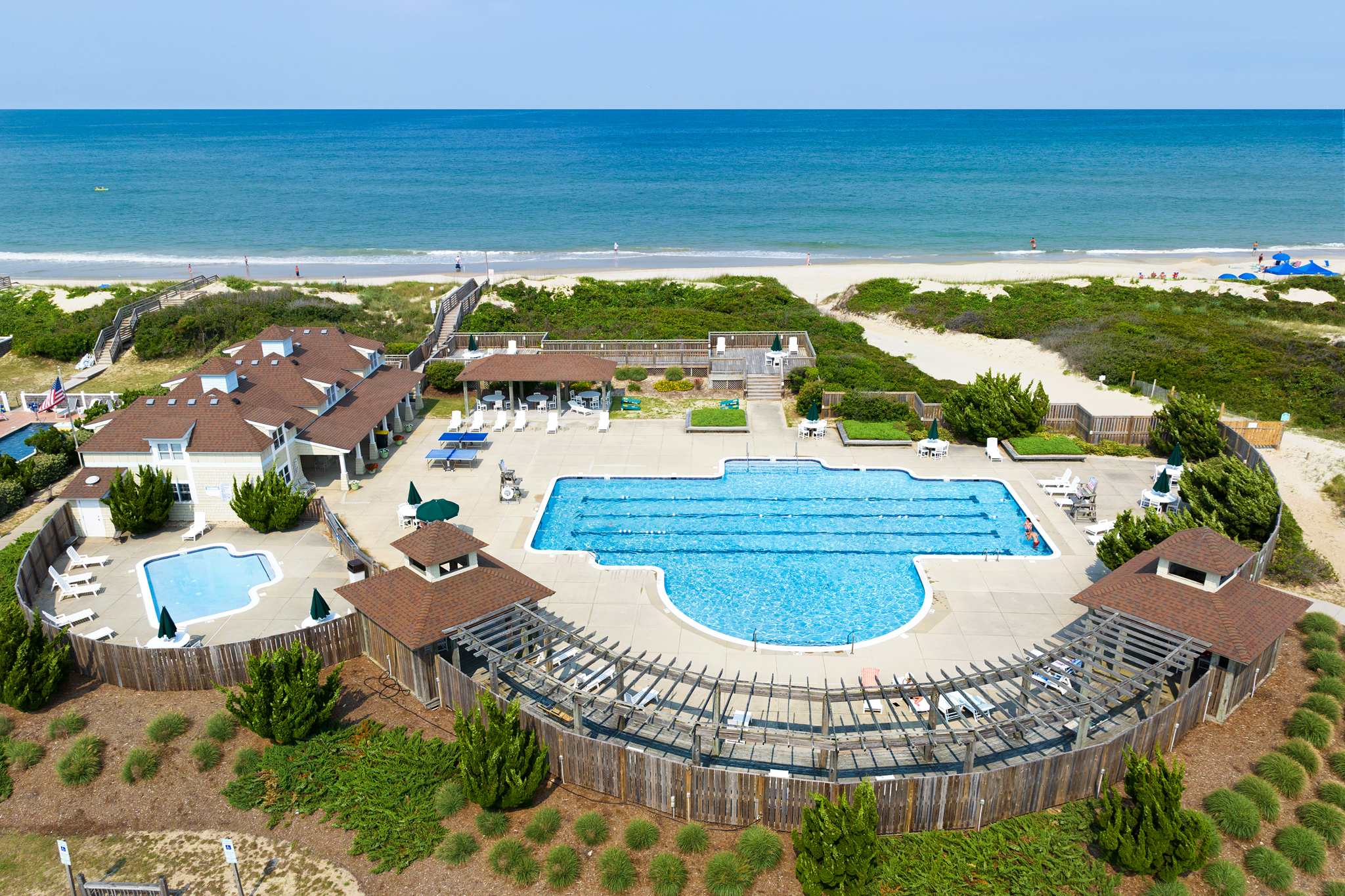 Pine Island Beach Club | Aerial View