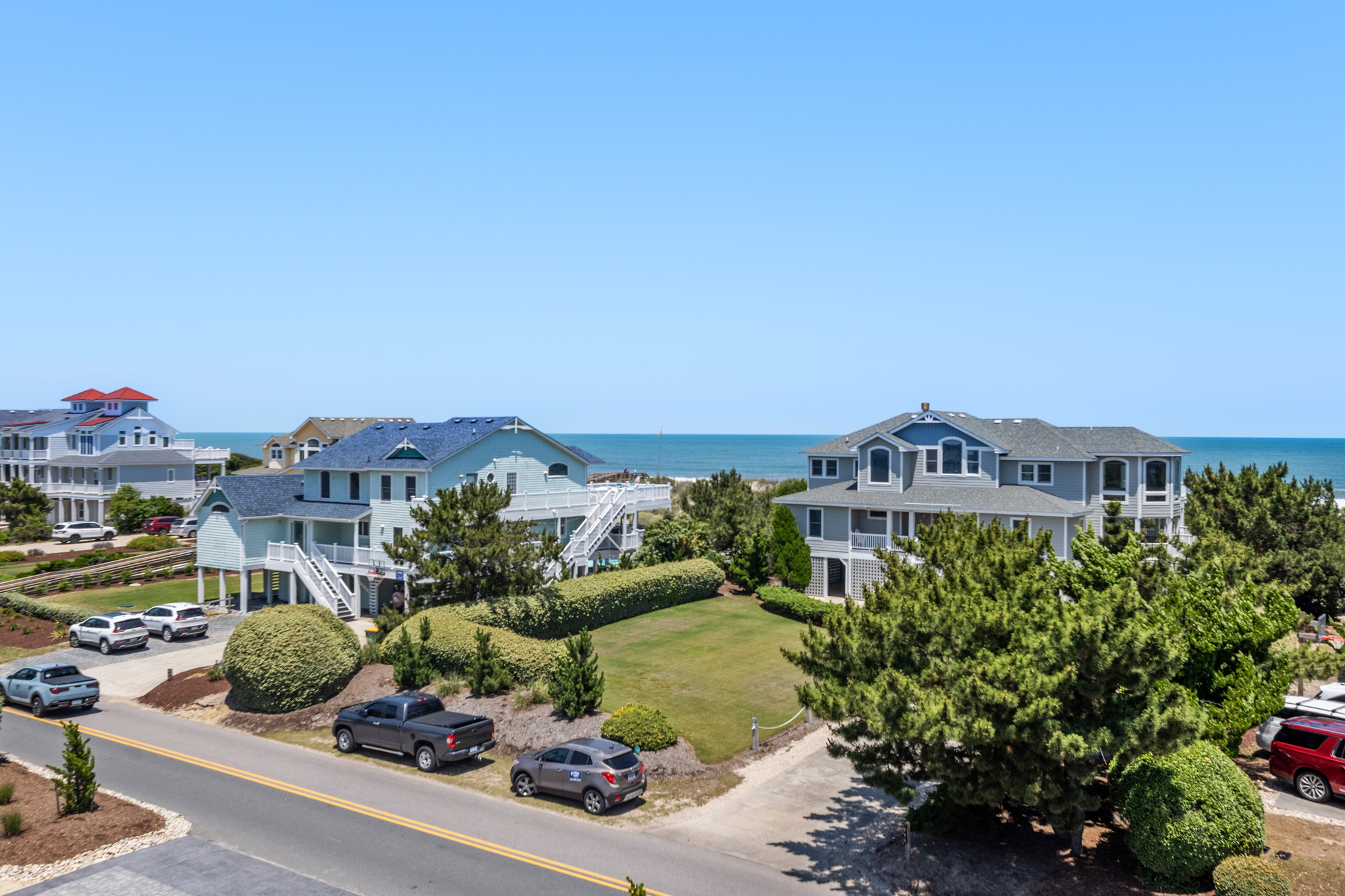 WH786: The OBX One | Top Level Front Deck View