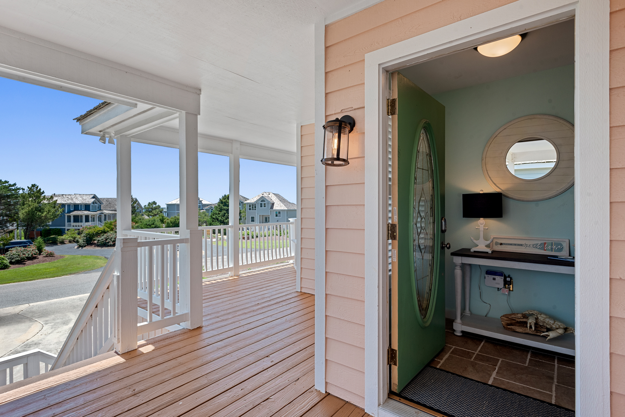 W12: Tees & Tides | Mid Level Front Porch