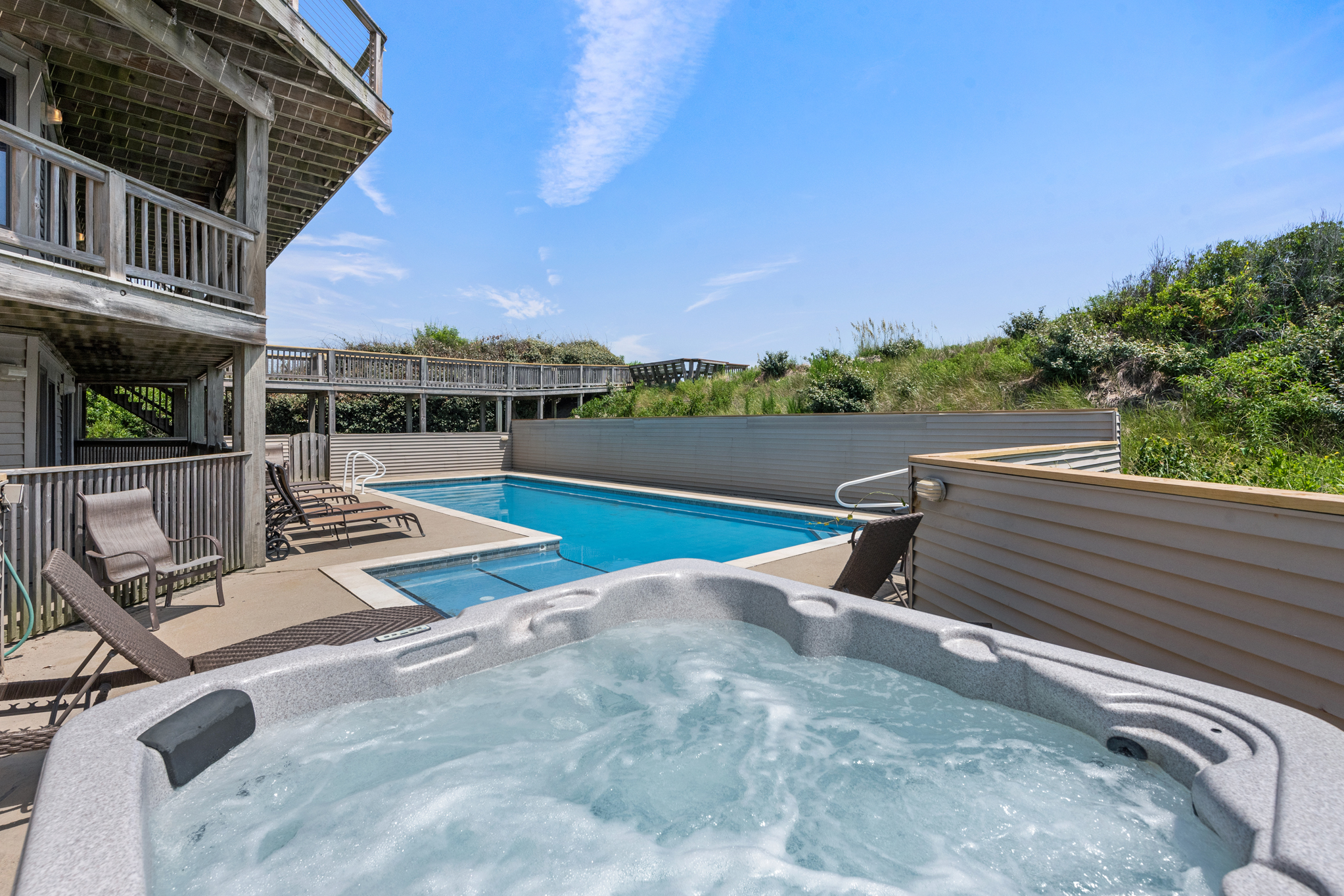 WH139: Dutch Treat | Pool Area w/ Hot Tub