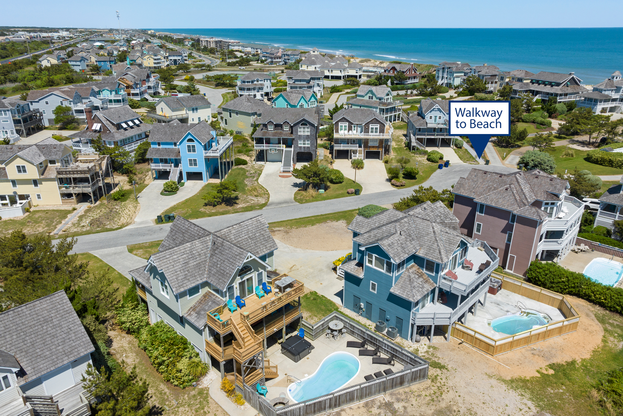 SS26: Wanderer's Rest | Aerial View to Beach Access