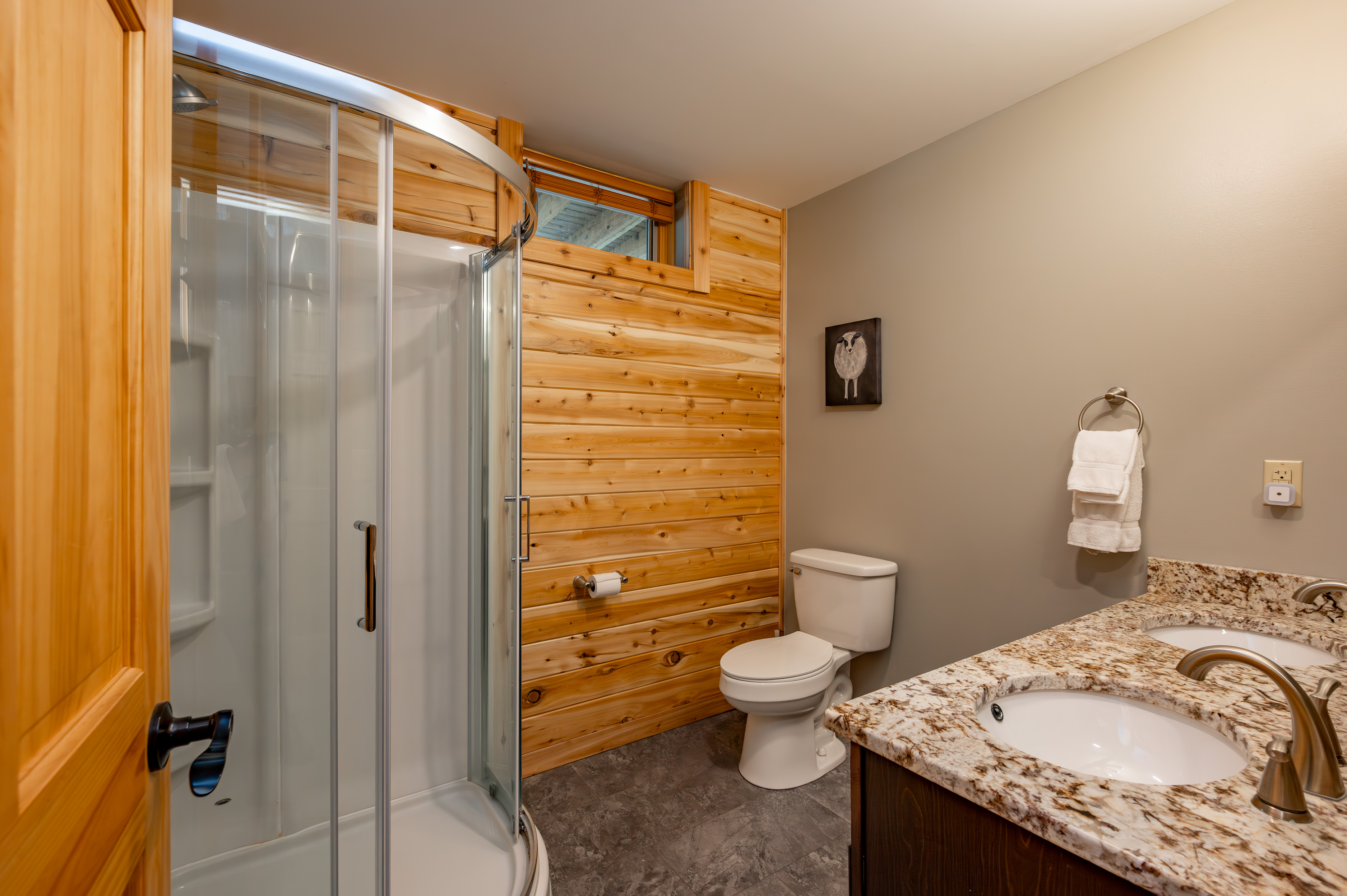 Lower Level Shared Bath