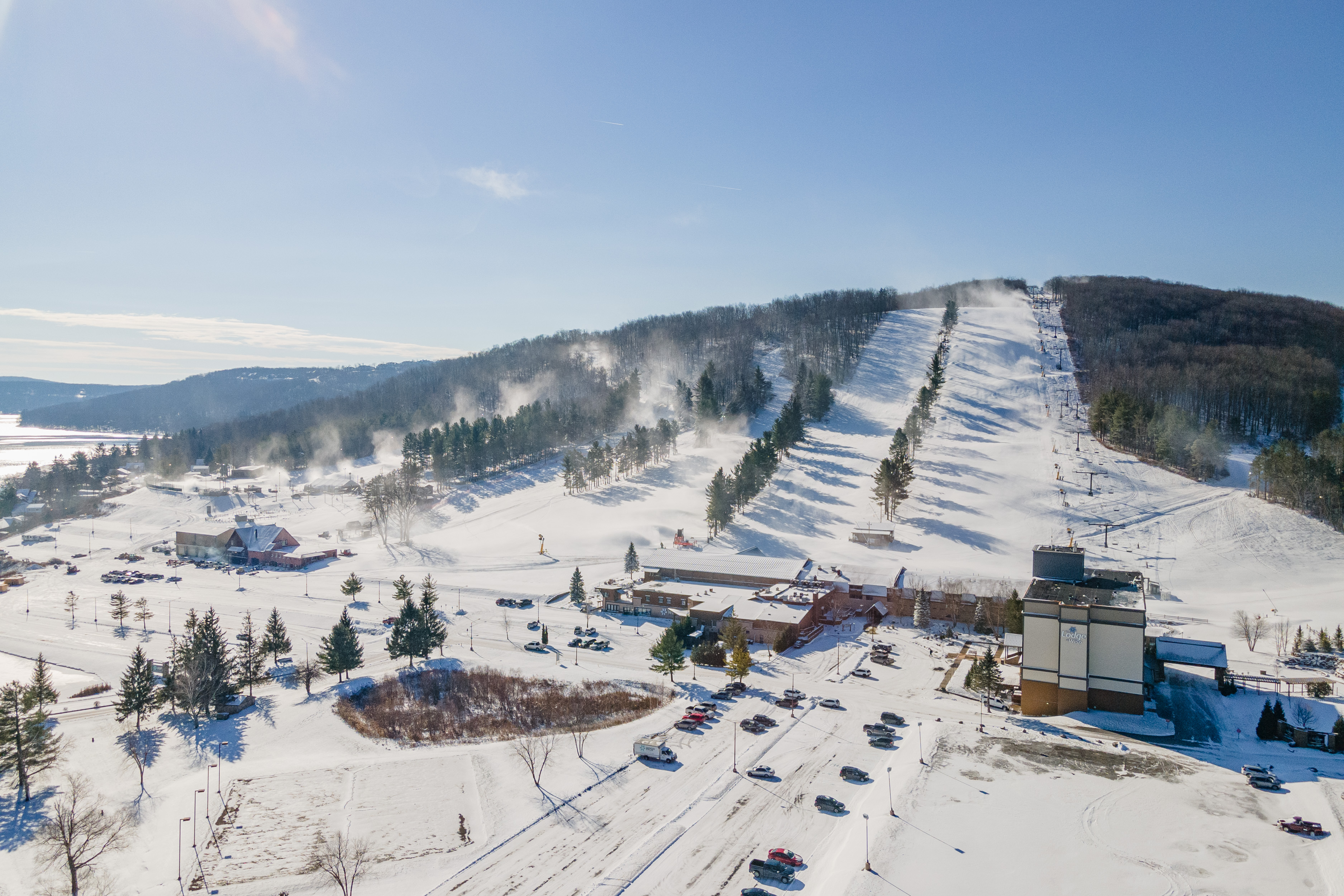 Located about 2 miles to the slopes at the top of Wisp Mountain and about 2.9 miles to the Wisp Resort at the bottom of the mountain.