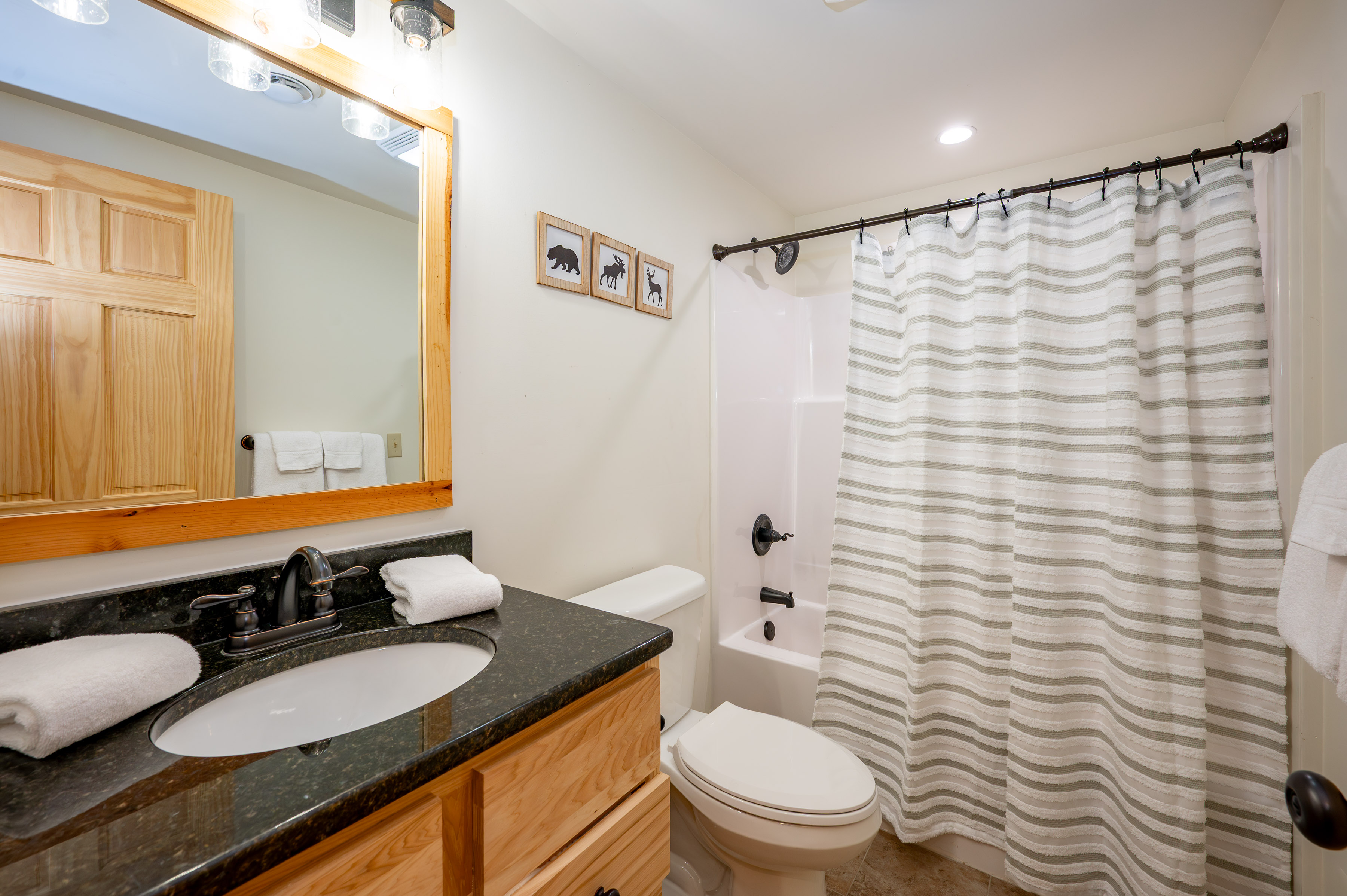Lower Level Shared Bath