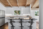 Prepare island meals with ease in the spacious kitchen with oversized island seating.