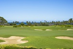 Championship golf course with ocean view setting.