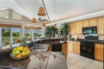 Fully equipped kitchen at Nohea Villa, perfect for preparing home-cooked meals.