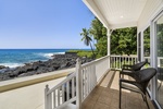 Savor morning coffee or sunset cocktails from your oceanfront lanai.