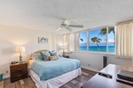 End the day in Royal Kahana 308’s plush king bed after sun-soaked island adventures.