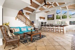 Gather beneath vaulted wood-beam ceilings, where light, space, and connection come naturally.