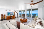 Beautifully decorated living room with space for the whole group!