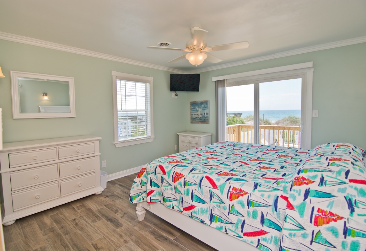 Oceanfront Bedroom with King