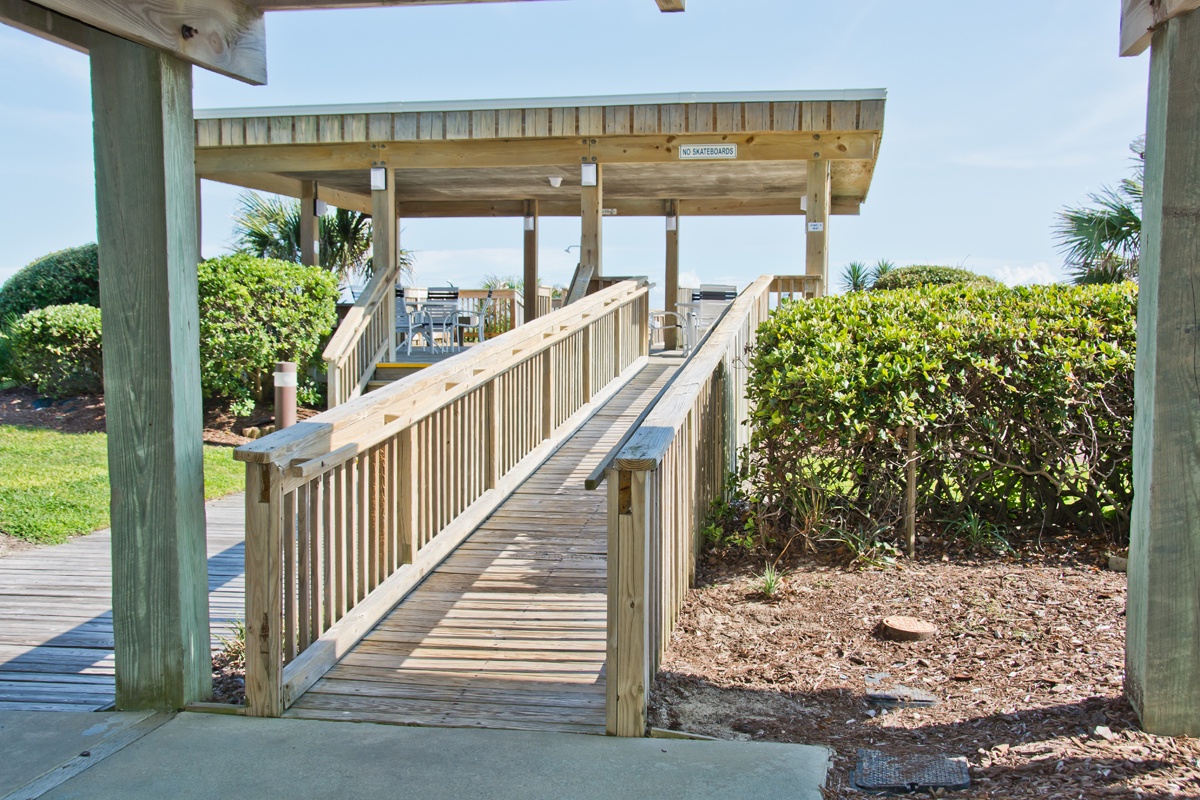 Walk Way to Oceanfront