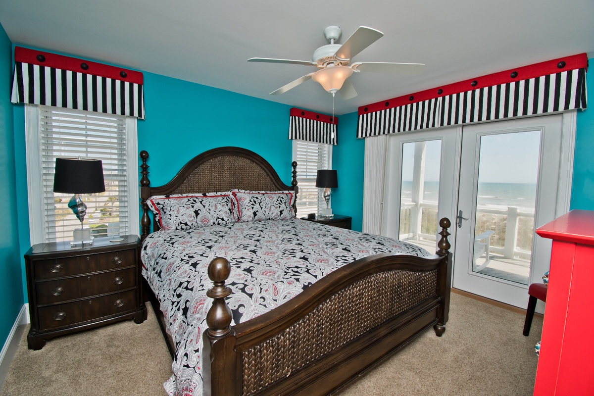Level Two Master Bedroom with King