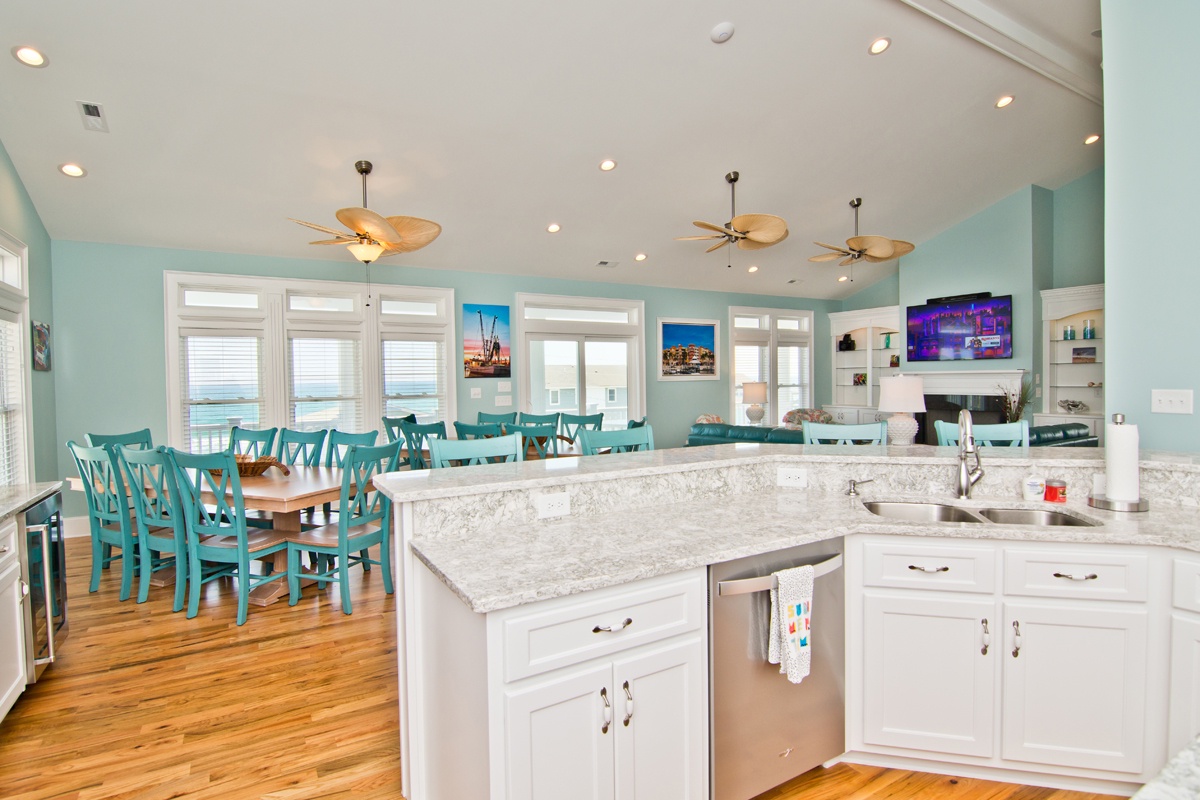 Ocean Views From the Kitchen