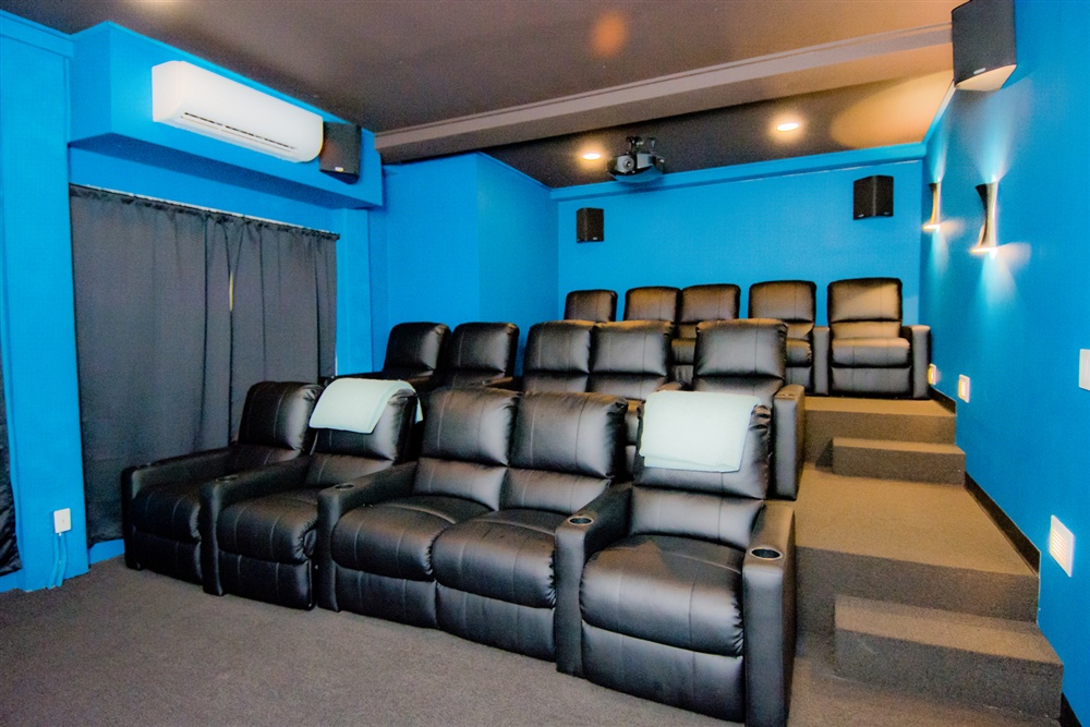 Ground Level Theater Room ( Main Residence)